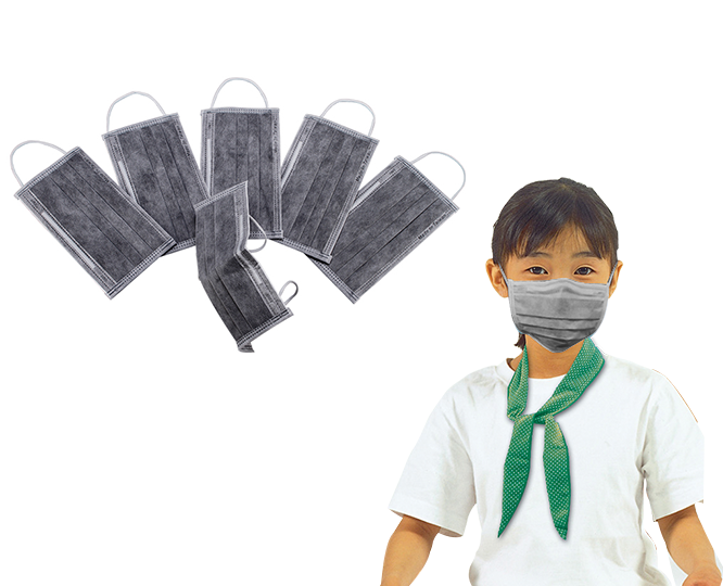 兒童拋棄式活性碳口罩